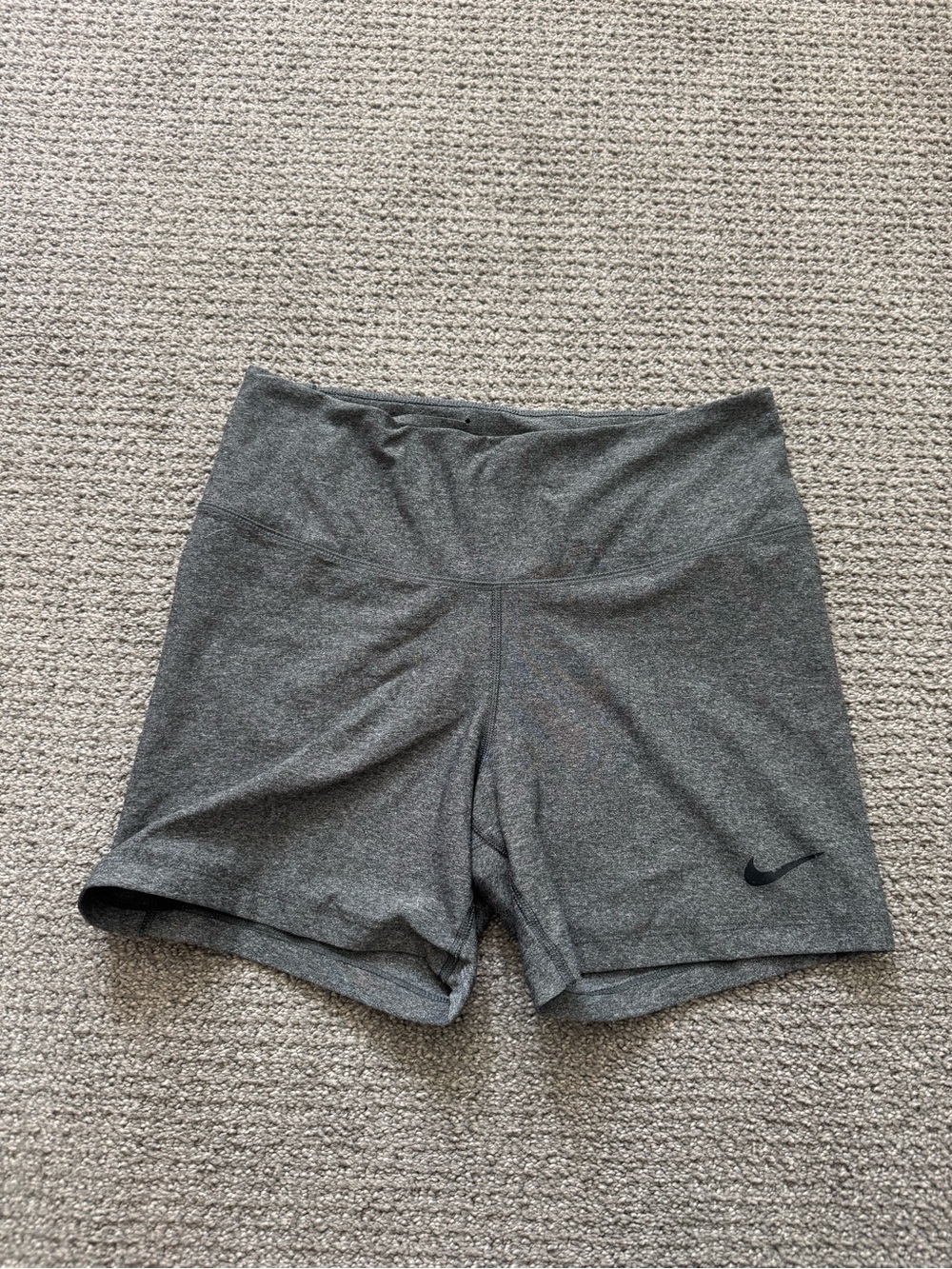 Nike | Women's Heather Gray Performance Training Shorts